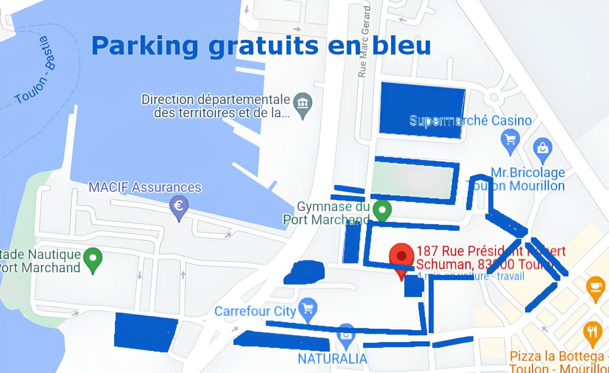 Chambre En Colocation Fille, Proche Mer, Climatisation Toulon Eksteriør billede